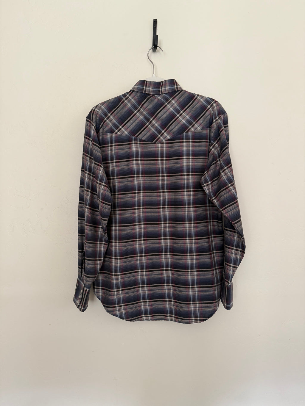 1970's Pearl Snap Western Shirt - Medium