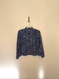 Cropped Blouse - Cool 90's Print - XXL