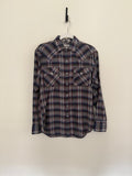 1970's Pearl Snap Western Shirt - Medium