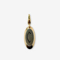 Vintage oval "C" charm