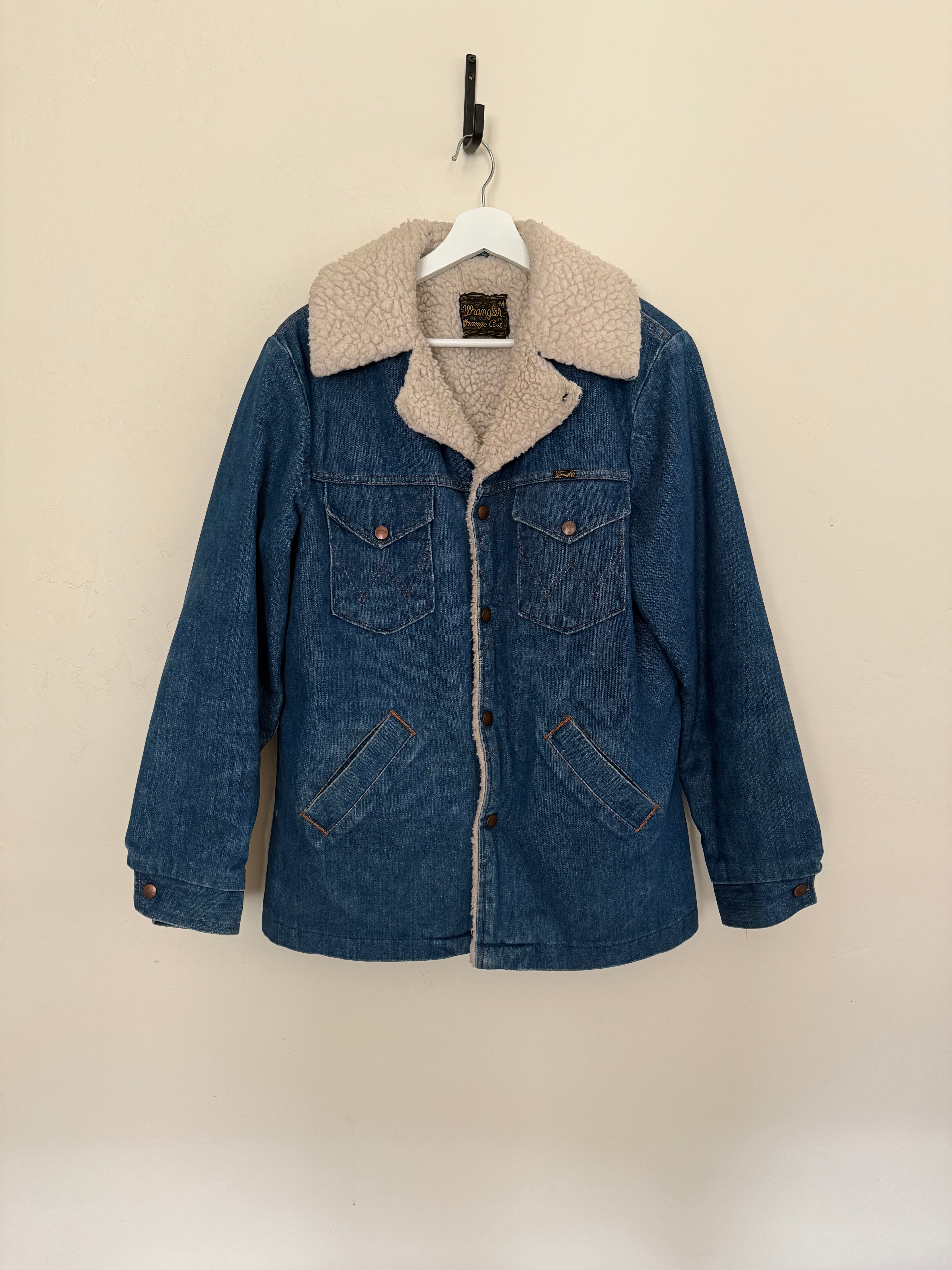 1970's Denim Wrangler Wrange Coat - Medium