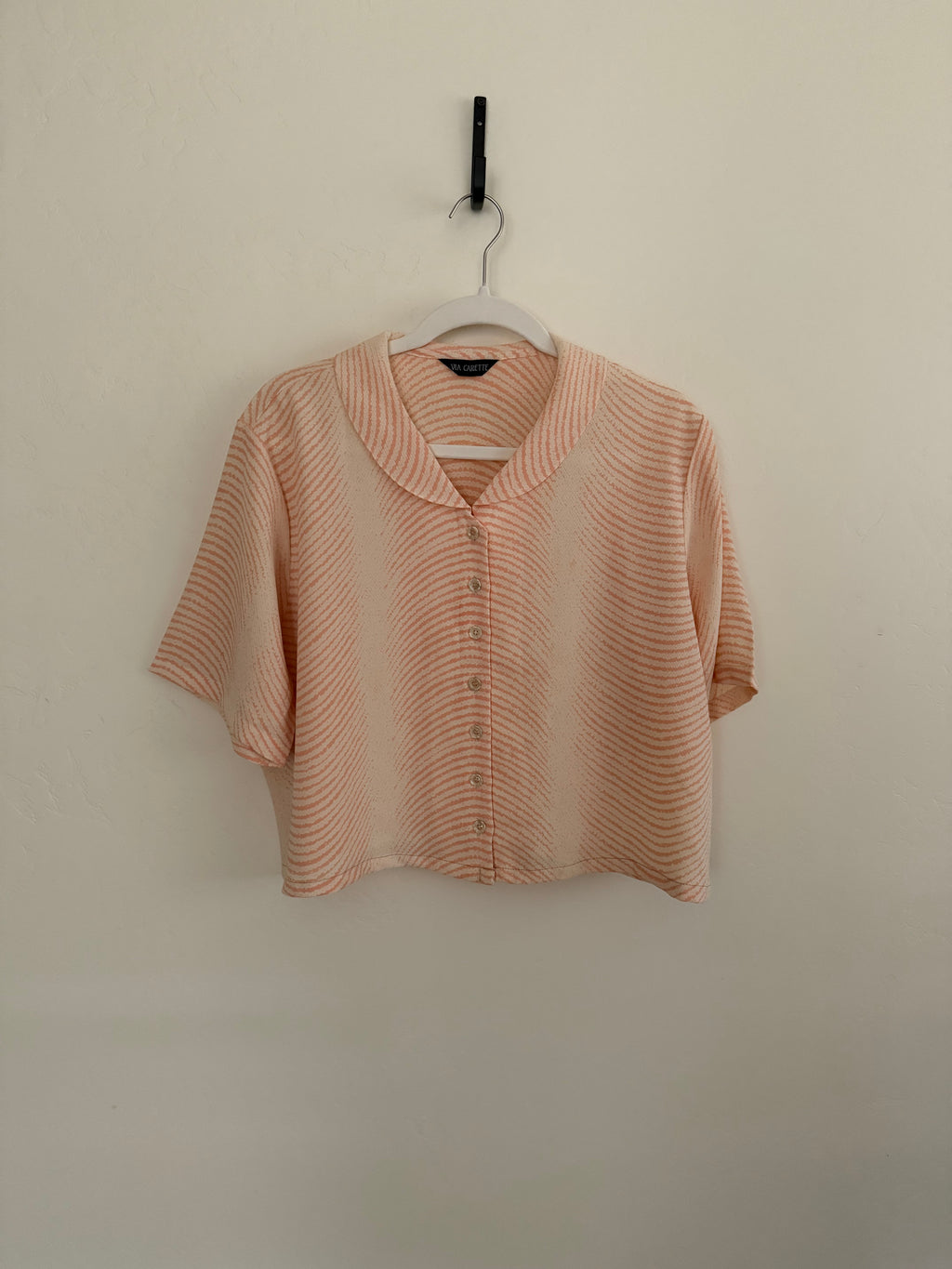 Cropped Blouse - Peachy Tigre - XXL