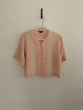 Cropped Blouse - Peachy Tigre - XXL