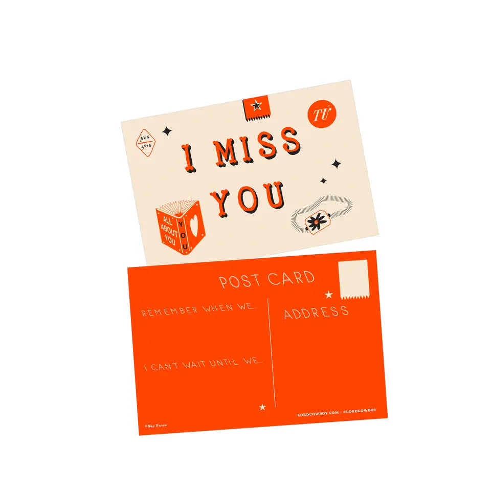 Postcard - I Miss You