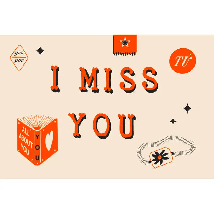 Postcard - I Miss You