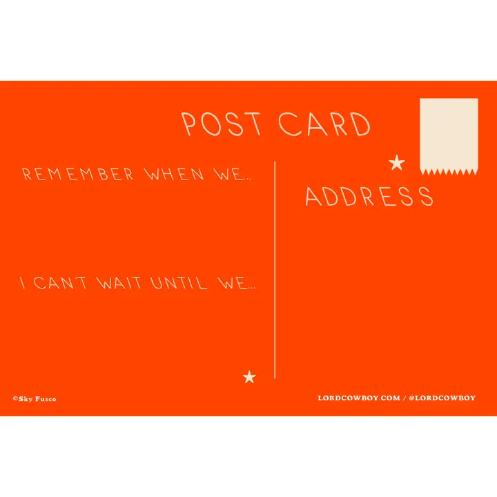 Postcard - I Miss You