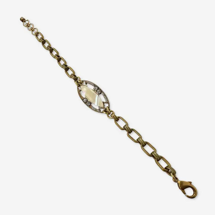Mother of Pearl Link Bracelet