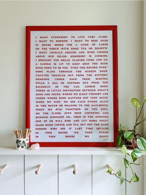 9"x12" Print - A Well Spent Life